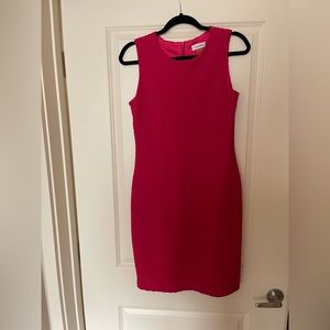Pink Calvin Klein Interview Dress Size 4